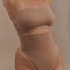 Saria High Waist Shapewear Briefs - Latte
