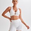 Jackie Twist Crop Top - White