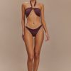 Aria Bikini Bottom - Chocolate
