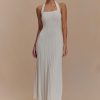 Jacqui Halter Knit Midi Dress - Ivory