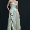 Coco Dropped Waist Maxi Dress - Sage