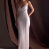 Lilly Sweetheart Satin Maxi Dress - Soft Pink