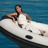Kensley Broderie Halter Top - White