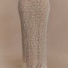 Cordelia Knit Maxi Skirt - Ivory