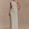 Bowie Low Rise Knit Maxi Skirt - Ivory